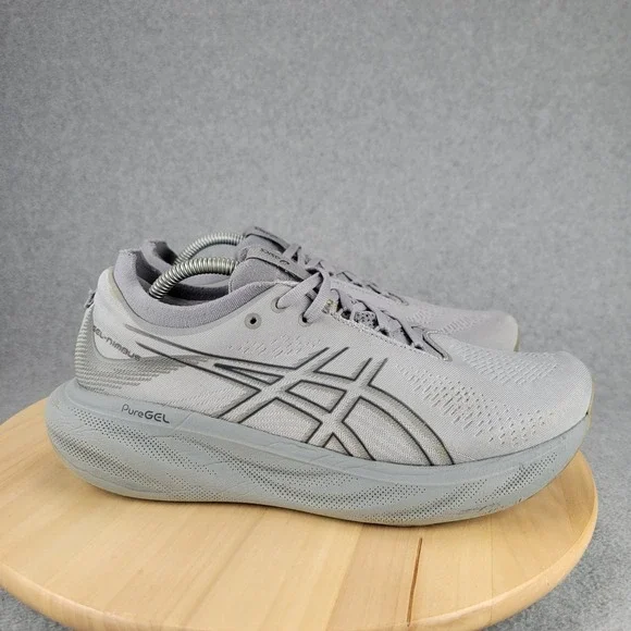 Asics Gel-Nimbus 25 Mens Running Shoes Piedmont Grey 101B547 Size 9.5 - Picture 5 of 12